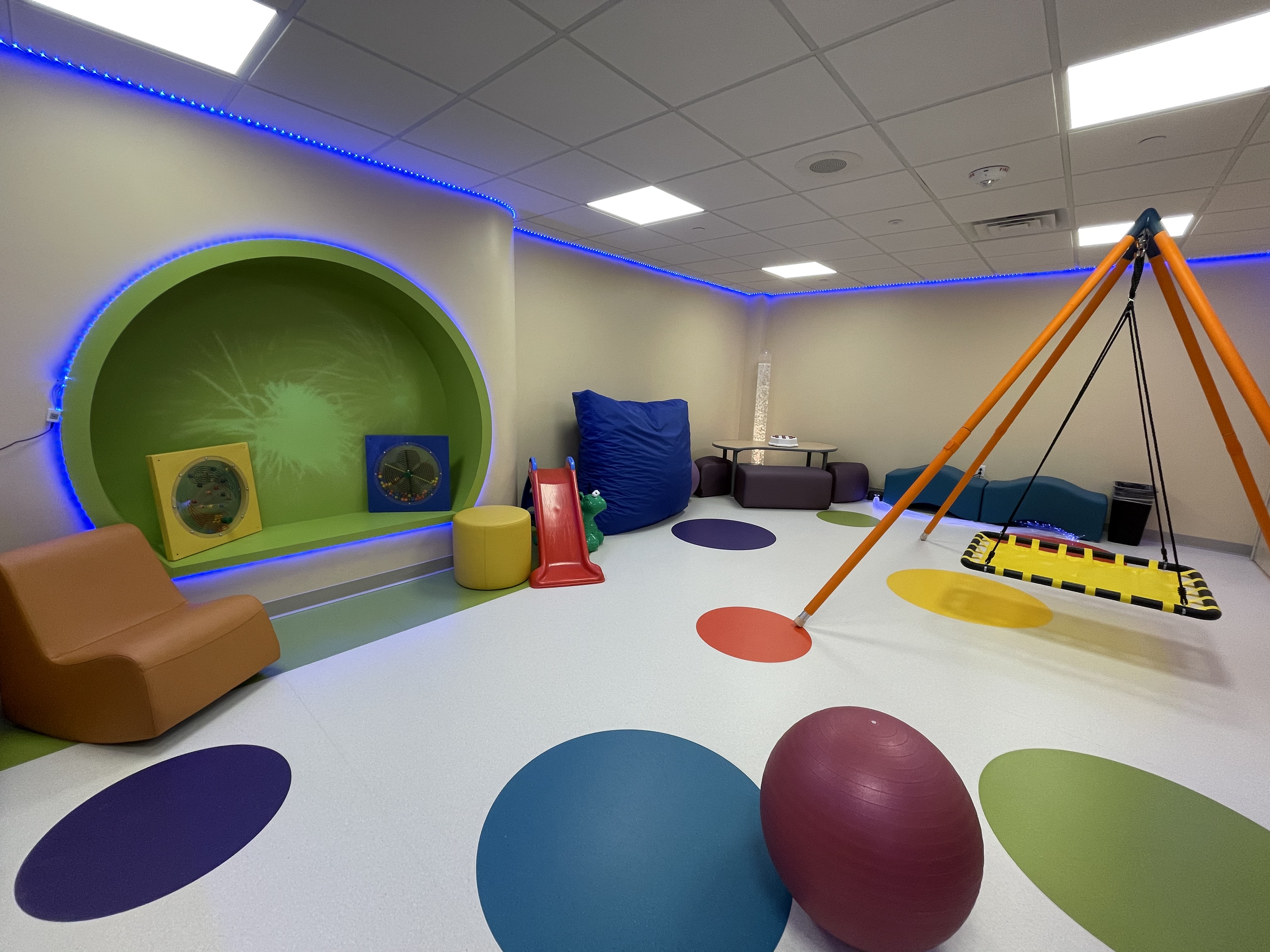 Sensory room in new Golisano Center for Special Needs