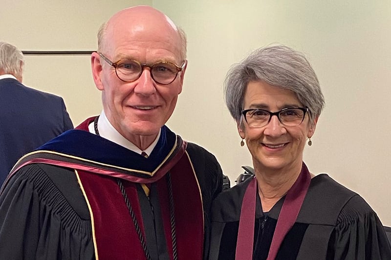 Ann Costello Receives President’s Medal from St. John Fisher University during 69th Commencement