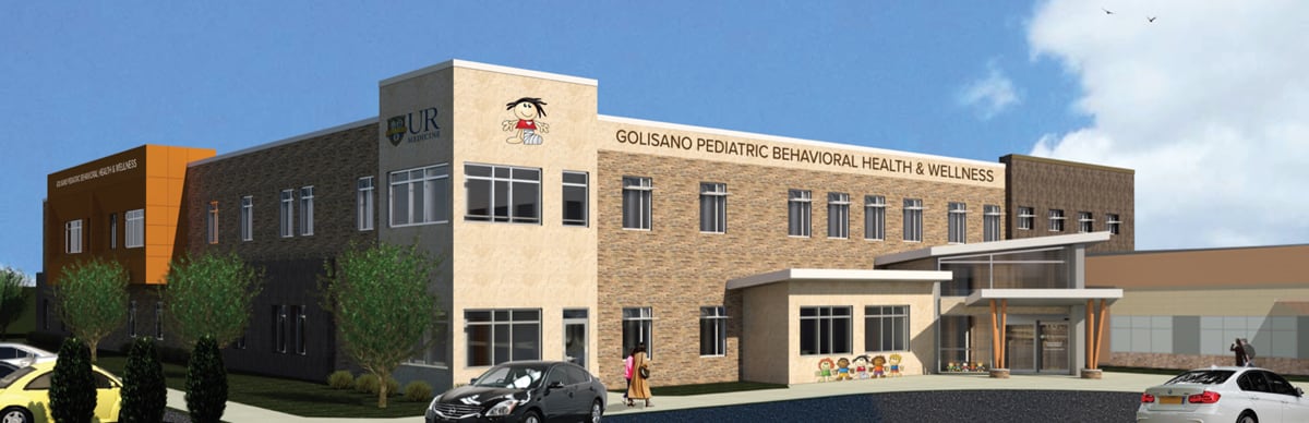 The Golisano Pediatric Behavioral Health and Wellness Building