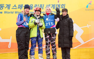 Ann Costello Representing Golisano Foundation at Special Olympics Winter Games in South Korea