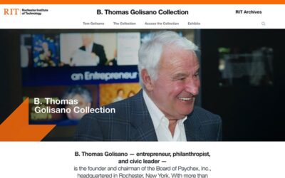 Golisano Collection at RIT Archives Goes Digital with New Interactive Exhibit