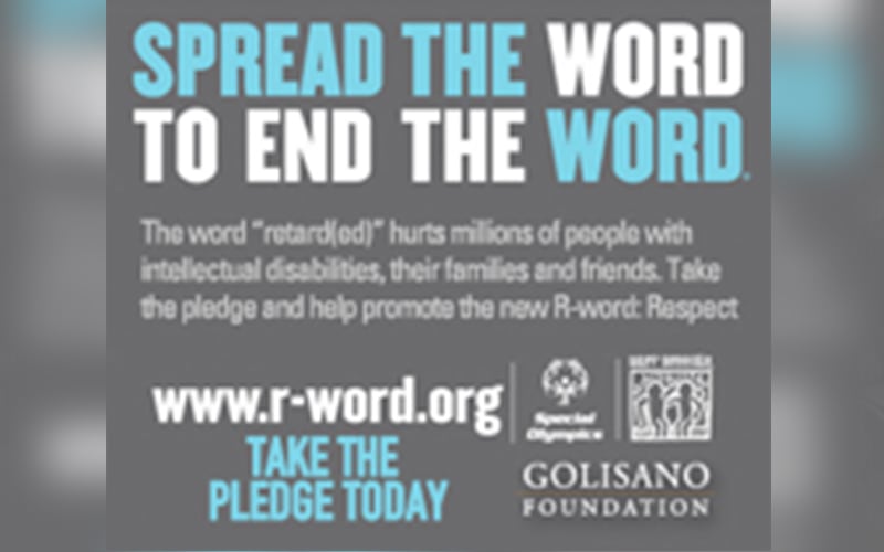 Spread the Word to End the Word - flyer